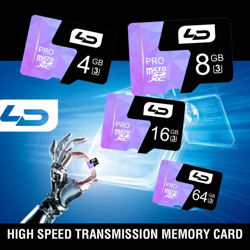 Kartu memoricard lD class10 8GB microsd memory card memorycard memori card kartu memory kartu memori