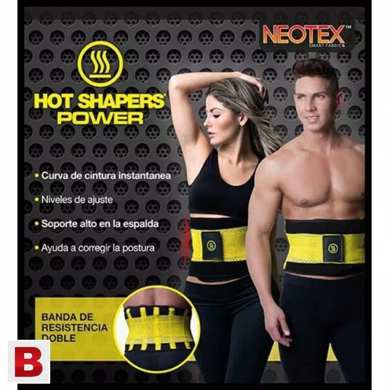 HOT BELT SHAPERS POWER BELT SABUK KORSET JOGGING FITNES KORSET PELANGSING PERUT BUNCIT PRIA WANITA KORSET NEOTEX PEMBAKAR LEMAK PERUT