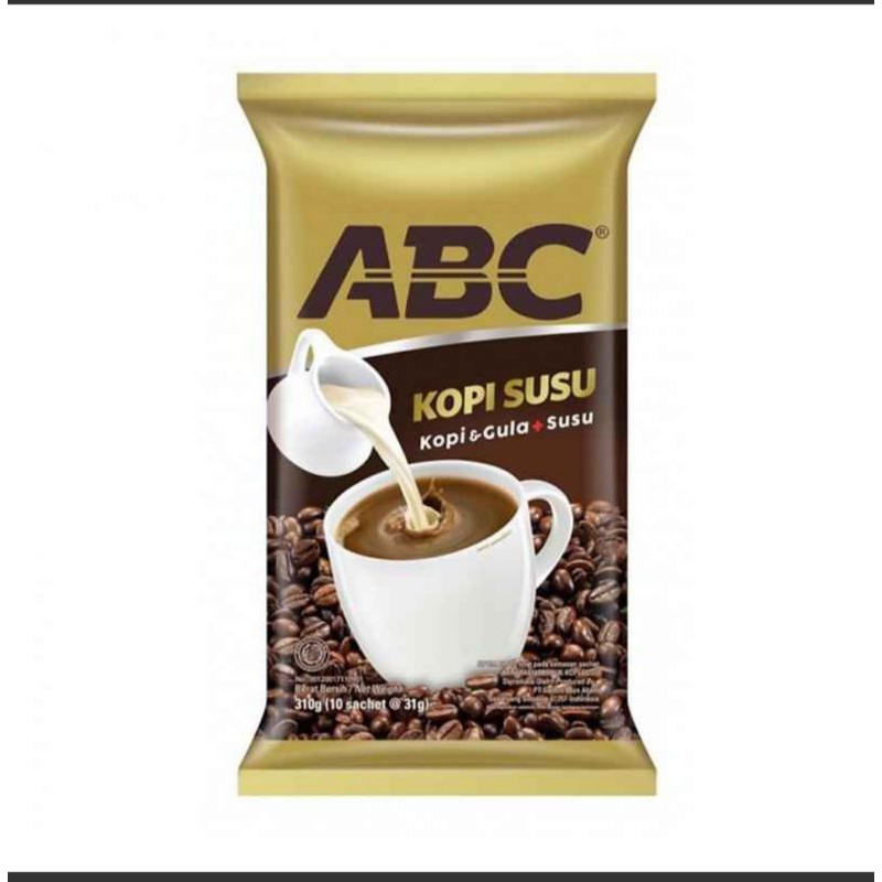 

ABC KOPI SUSU 31g*10 sachet