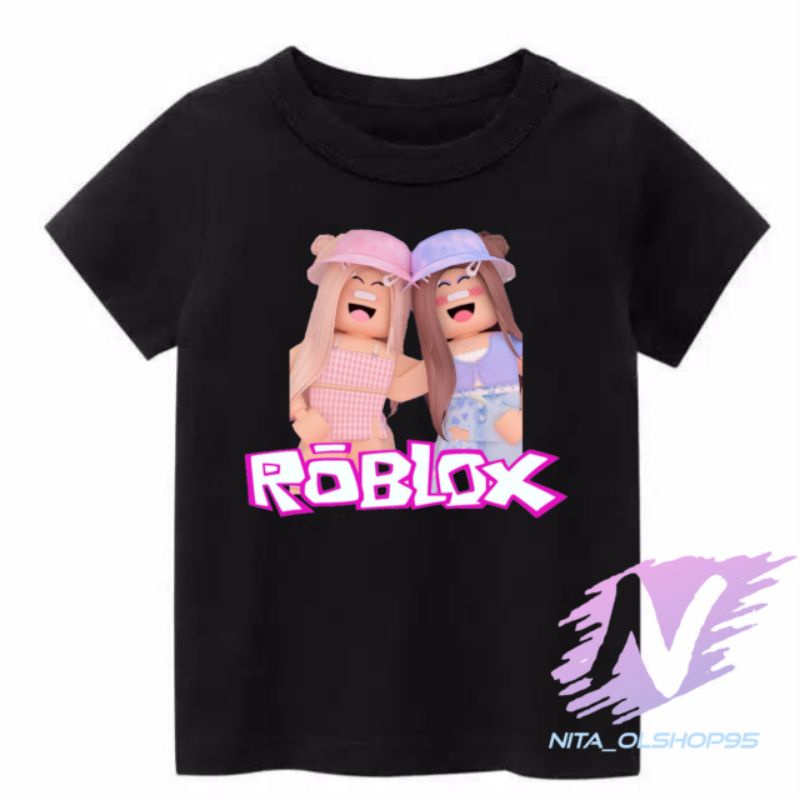 kaos anak character roblox baju mine craft