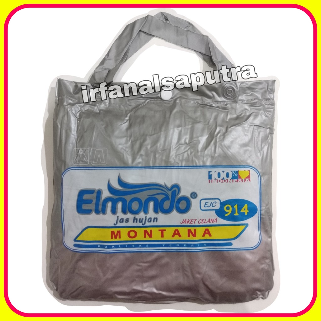 Jas Hujan Setelan Jaket Celana Elmondo Montana 914