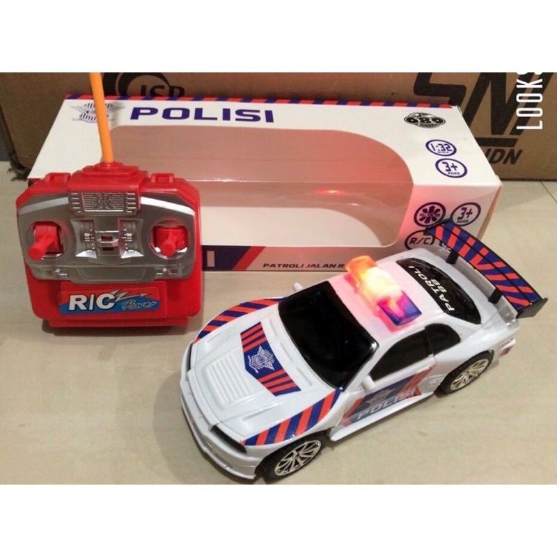 Mainan Mobil Mobilan Remote Kontrol Polisi Rc Car Police Sni Rcm 211A