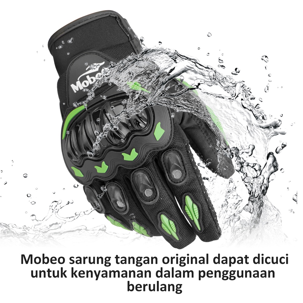 [BARU] Mobeo Sarung Tangan Motor Rider Sporty Biker Gloves