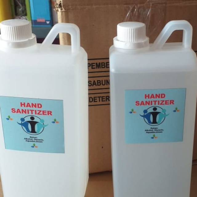 HANDSANITIZER 1LITER putih termurah