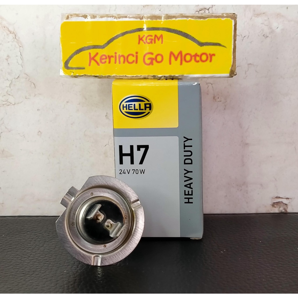 HELLA BOHLAM LAMPU HALOGEN H7 24V 70W 8GH 007 157 243