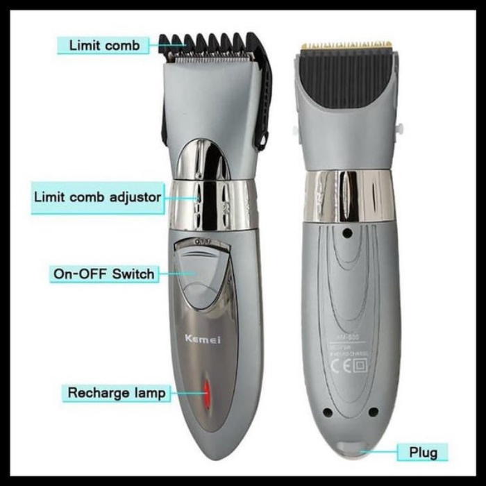 Alat cukur rambut Kemei KM-605 Waterproof Recharge Hair Clipper