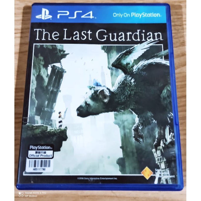 BD The Last Guardian PS4