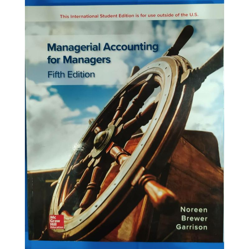 Jual Managerial Accounting For Managers 5ed | Shopee Indonesia