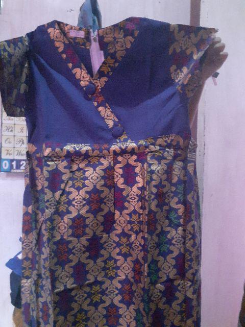 Qnunbatik Batik Family/keluarga Rok N Blus Pendek Takashimaya