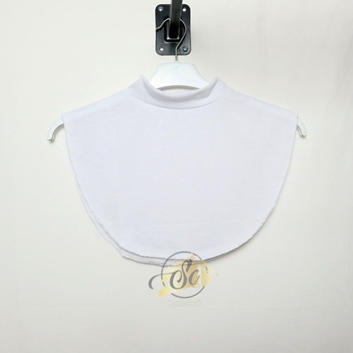 [✅COD] Manset Leher Polos / Manset Leher / inner leher / Manset Kaos Dada / inner dada / Manset leher-PUTIH