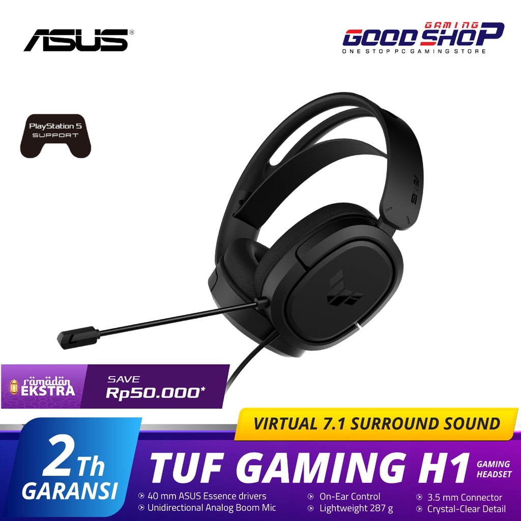 ASUS TUF Gaming H1 - Gaming Headset