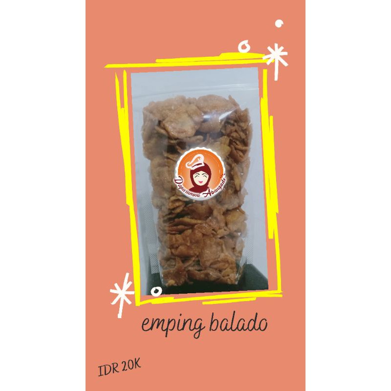 

keripik emping balado