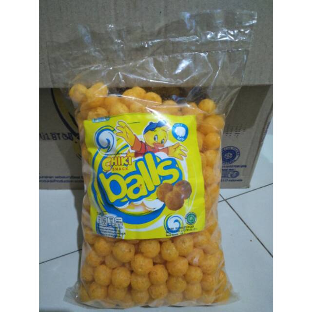 

CHIKI BALLS rasa Keju, berat 250gram.