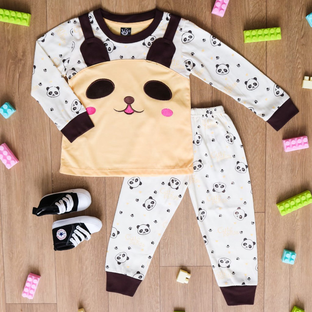 BAJU SETELAN PIAMA ANAK PEREMPUAN WE3