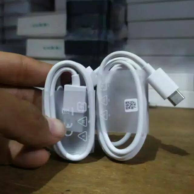 PROMO KABEL DATA CHARGER OPPO A5 A9 2020 (USB TYPE C) ORIGINAL 100%