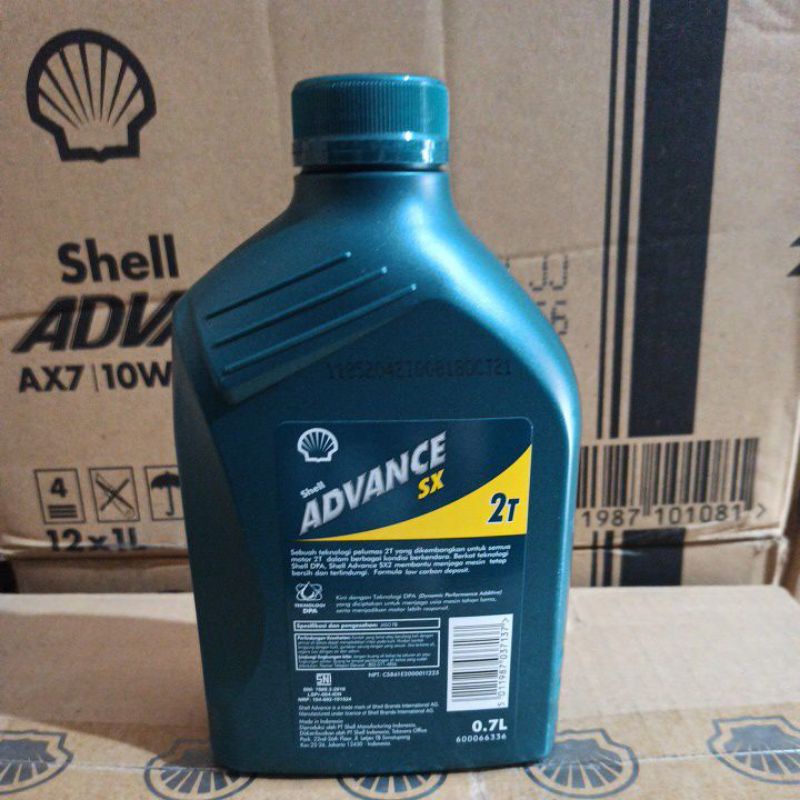 Oli Samping Shell Advance SX 2T 0,7L JASO FB