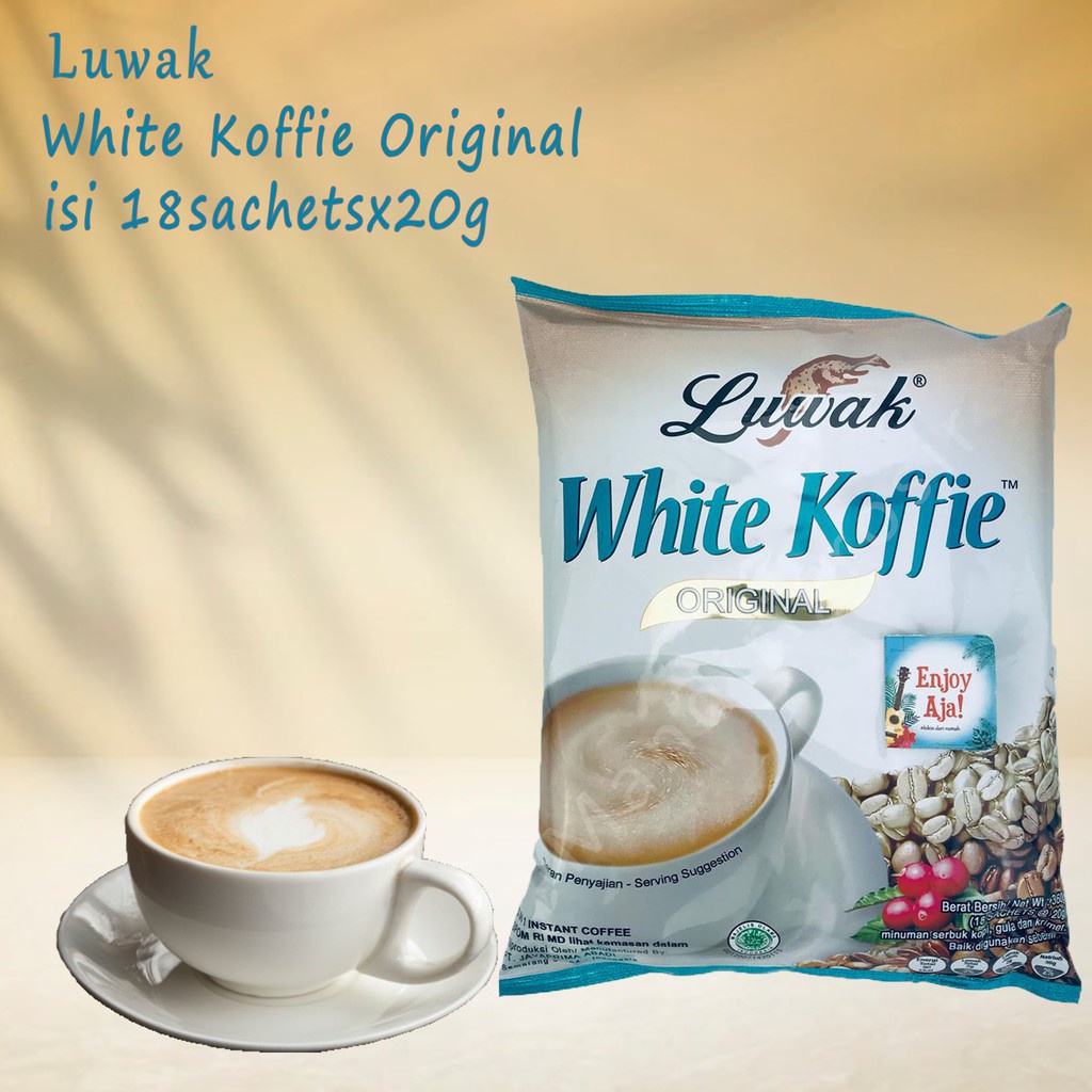 LUWAK White Coffiie Original 18x20 360Gr