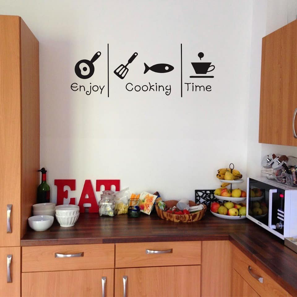 Wallsticker Enjoy Cooking Time