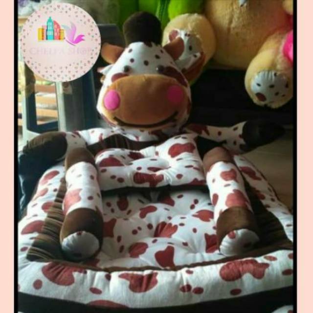Kasur bayi karakter hello kitty Doraemon
