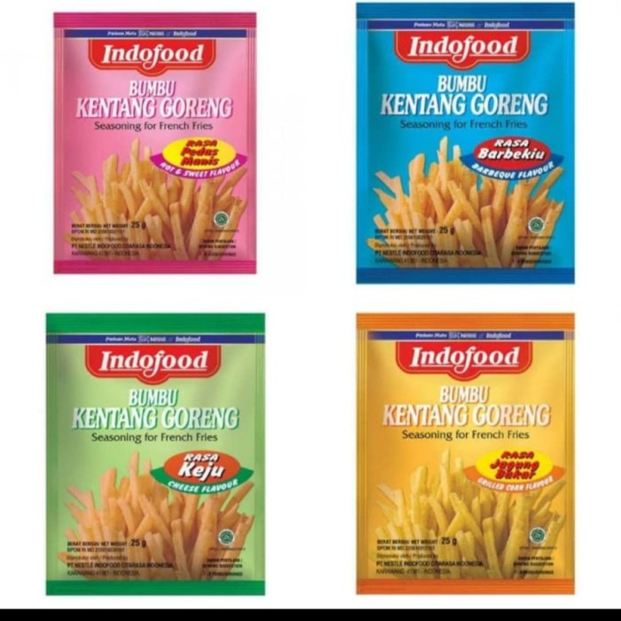 

INDOFOOD BUMBU KENTANG GORENG 25 GRAM