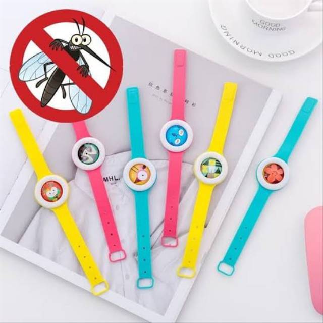 Jam anti nyamuk anak dan dewasa terlaris di Korea dan Jepang stylish bagus murah dan sangat berguna