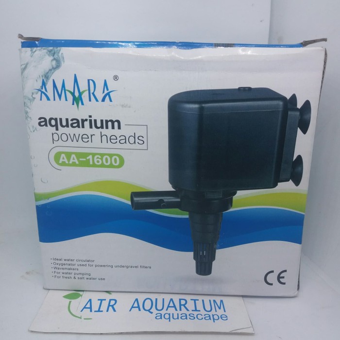 Mesin pompa celup air aquarium Amara AA 1600