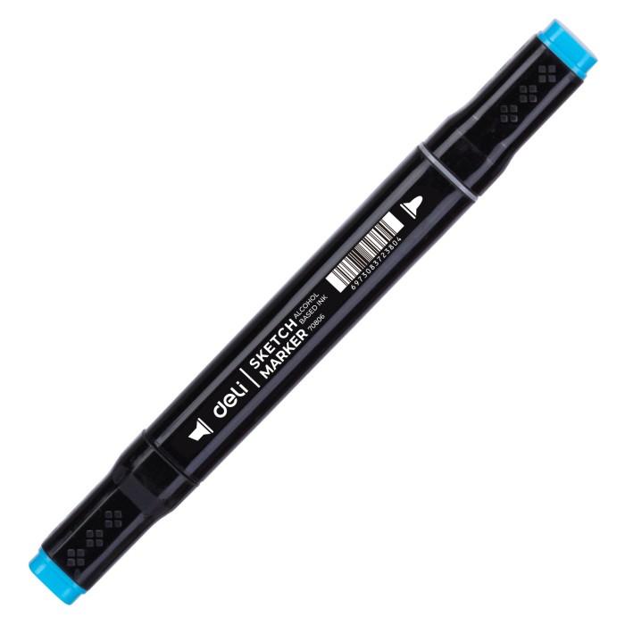 

Deli Sketch Marker / Spidol Mewarnai Dual Tip Cepat Kering E70806 Berkualitas