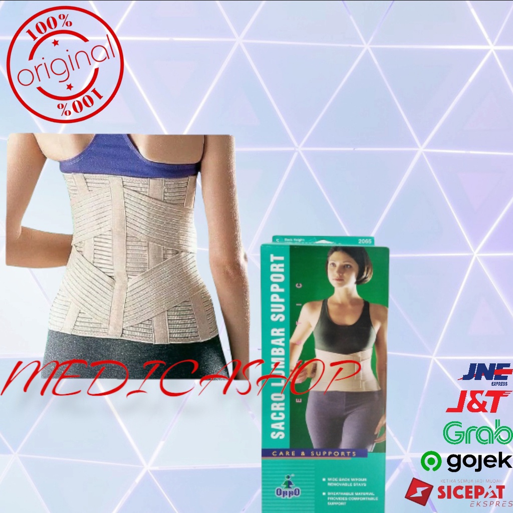 Korset HNP LBP Pengapuran Penyangga Tulang Belakang / Korset Oppo 2065