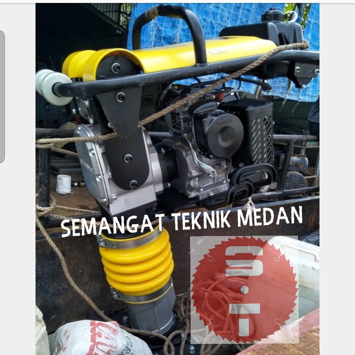 RM90RA MESIN STAMPER KUDA PEMADAT TANAH OSHIMA ROBIN EY20 RM 90 RA