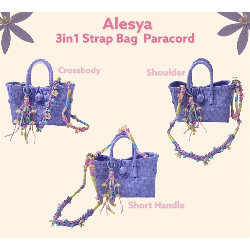 HeaRT - Alesya 3in1 Strap Bag Paracord / Strap paracord / Strap bag paracord