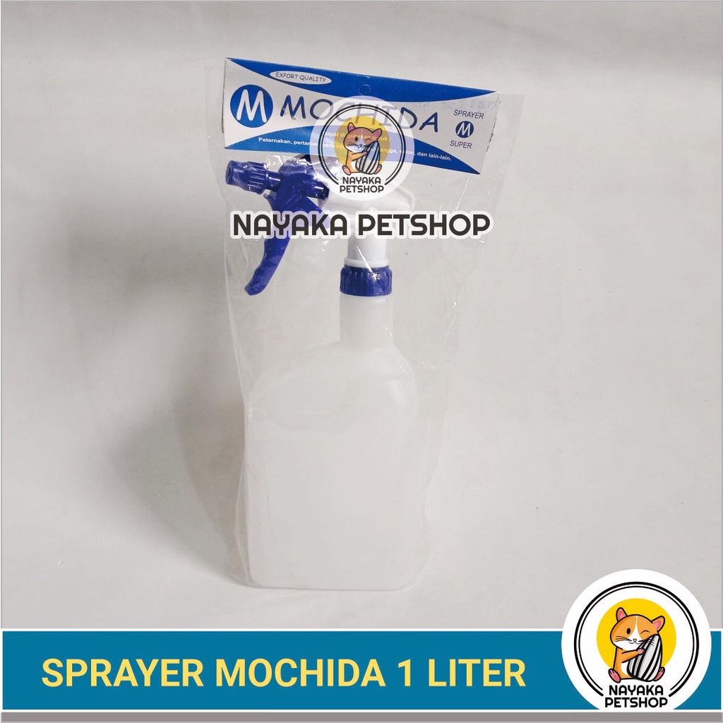 Semprotan Burung Mochida 1 Liter Sprayer Botol Semprot Air Disinfektan Tanaman Hand Spray