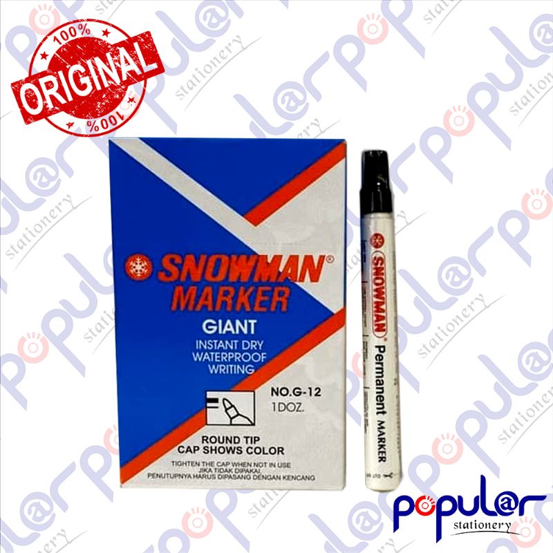 

Spidol Snow B Permanent