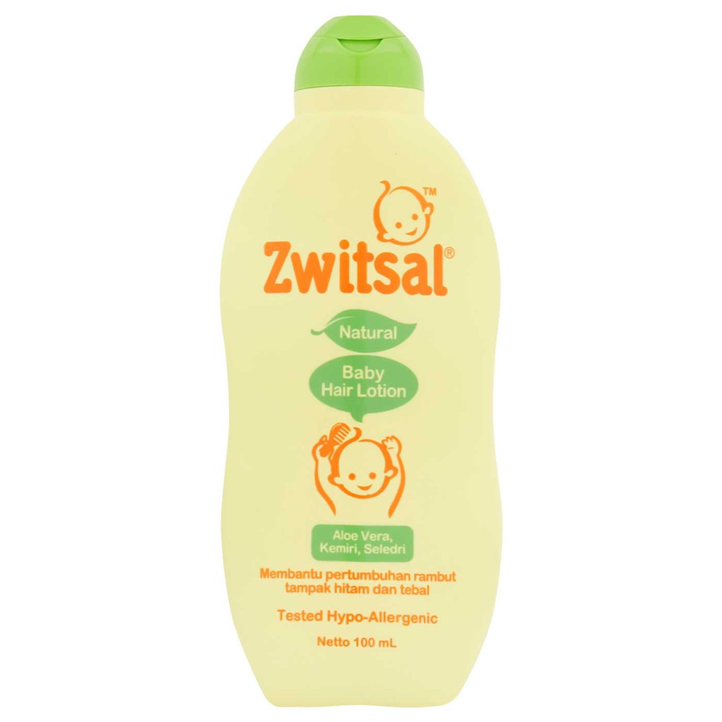 Jual Zwitsal Natural Baby Hair Lotion Aloe Vera Kemiri And Seledri 100 Ml