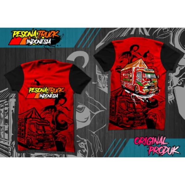 Kaos pesona truck indonesia