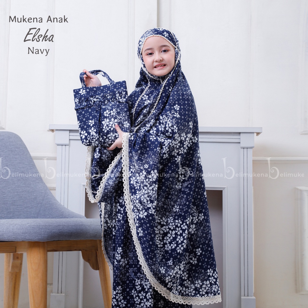 Mukena Rayon Anak Tanggung Elsha