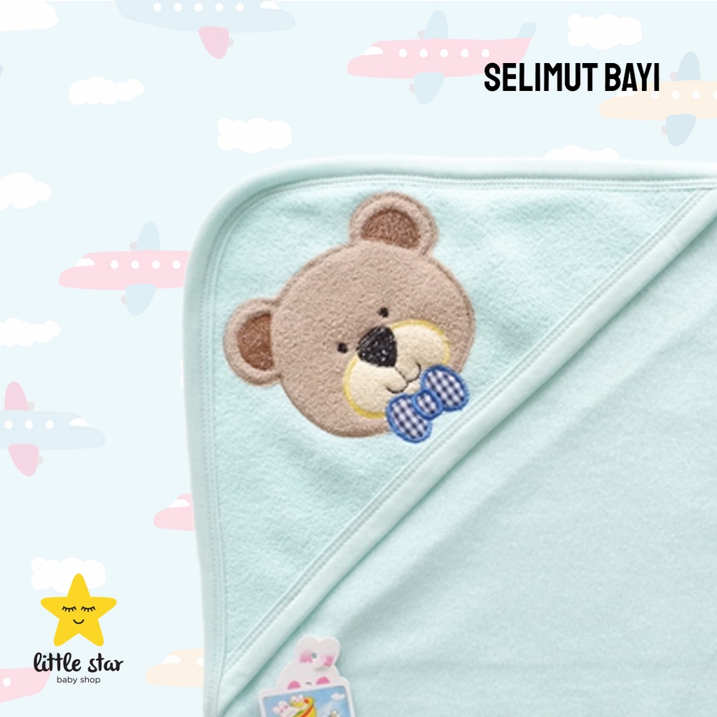 Lucky Angel Selimut Topi Bayi