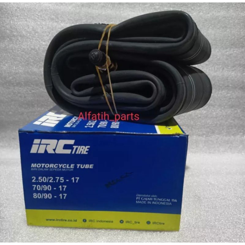 BAN DALAM IRC ORIGINAL 80/90-17 BAN BELAKANG RING 17 80/90