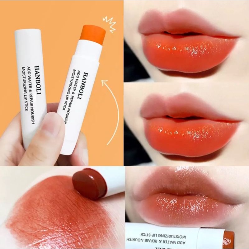 LIPSTICK TAHAN AIR LIPSTIK PELEMBAB BIBIR TIDAK KERING DI BIBIR MELINDUNGI BIBIR LIPSTIK BERWARNA NATURAL SEHAT DIBIBIR