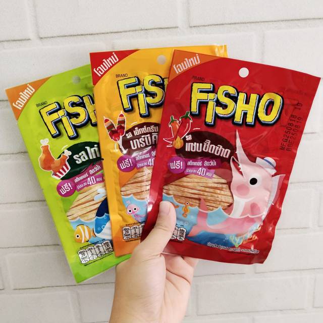 

Cemilan fish snack import bangkok