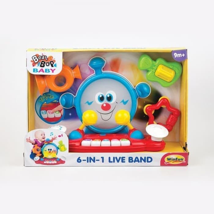 Winfun 6 In 1 Live Band 9m+