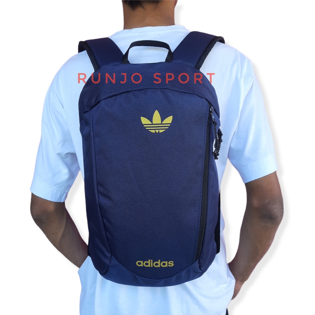 Tas Ransel Sport Futsal Sepak Bola Sepatu Olahraga Pria Wanita - KINGFIS ADIDAS