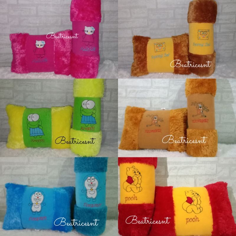 BANTAL SET GULING BAYI KARAKTER SNI / BANTAL + GULING ANAK SNI / BANTAL / GULING