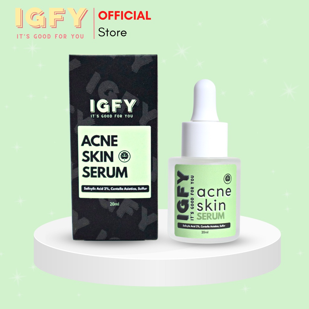 IGFY Your Healthy Skin Stock - 2pcs Skin Barrier Serum &amp; 1pcs Acne Skin Serum