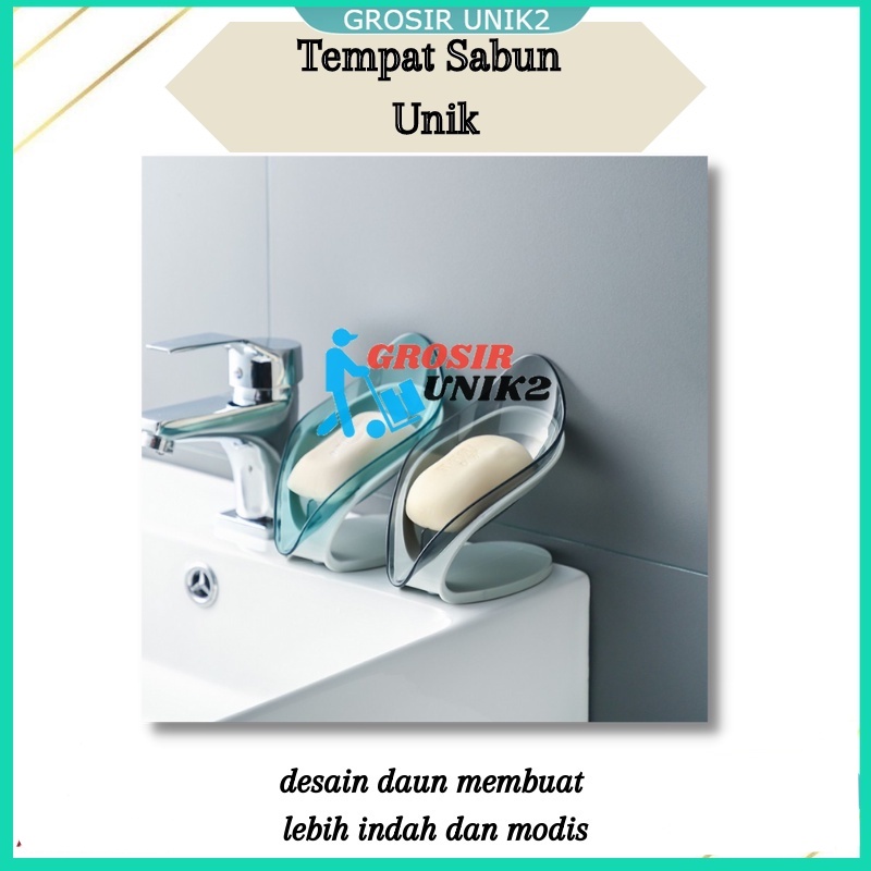 Tempat Sabun Unik Bentuk Daun / TEMPAT SABUN DAUN/Tatakan Sabun Mandi