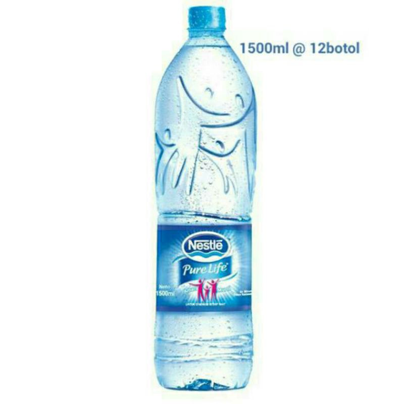 Jual Air Mineral Nestle Nestle Pure Life 1500 Ml Indonesiashopee Indonesia 9598