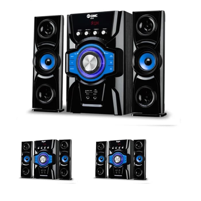 GMC 165 watt Speaker Multimedia Bluetooth   889B