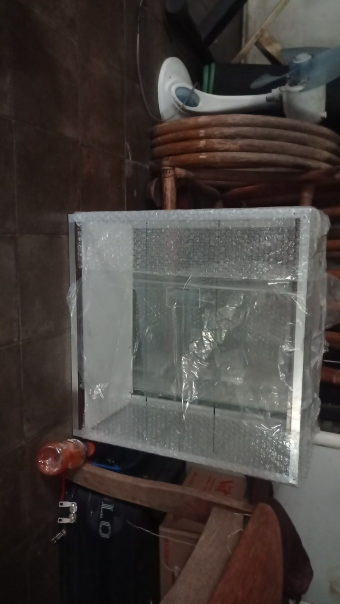 Etalase Aluminium Makanan/pulsa/hp/mainan