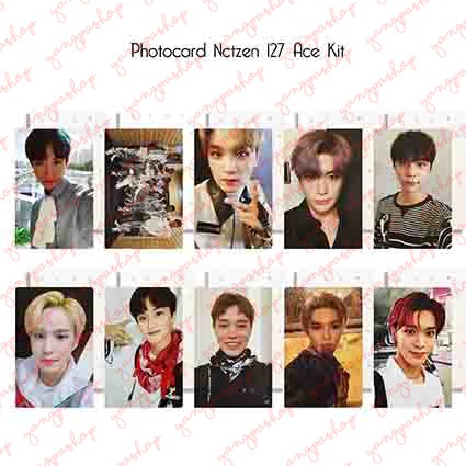 [READY / SET] 127 NCTZEN 127 ACE WELCOME KIT PHOTOCARD FAN MADE UNOFFICIAL NSEO JAEHYUN TAEYONG MARK