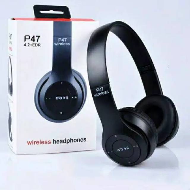 Headset Bando Bluetooh P47 Super BASS