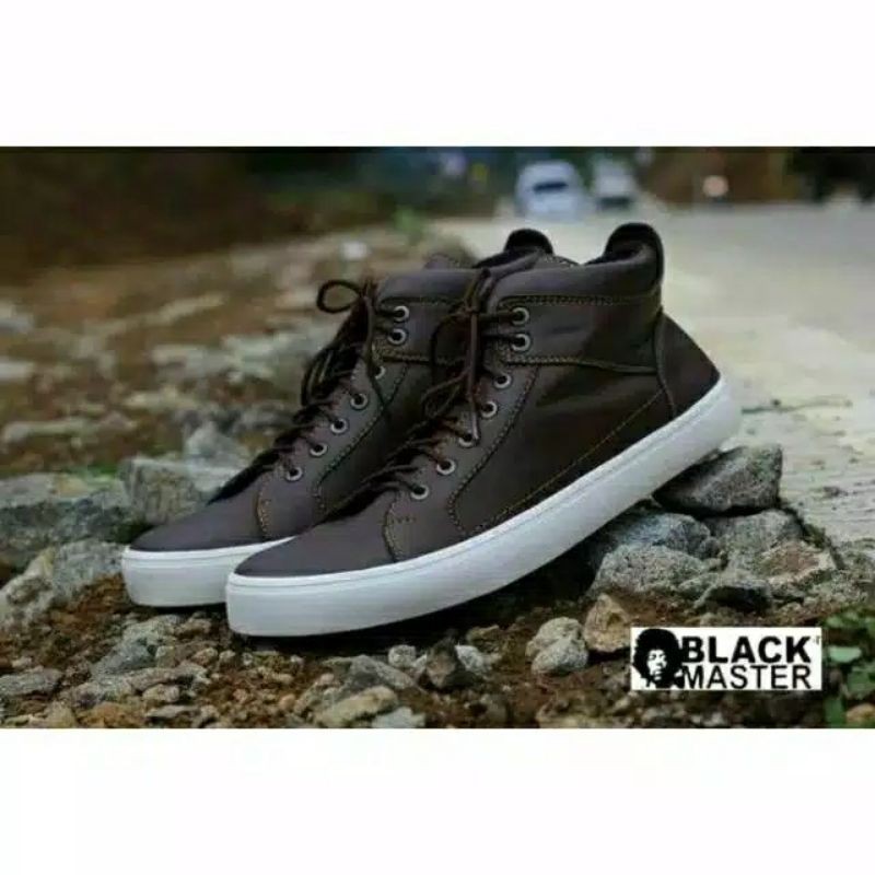 Sepatu Pria Black Master ARL Pleter Original Footwear Sepatu Semi Boots Casual Branded Loafers Cod